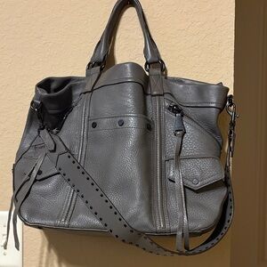 Aimee Kestenberg Gray Satchel